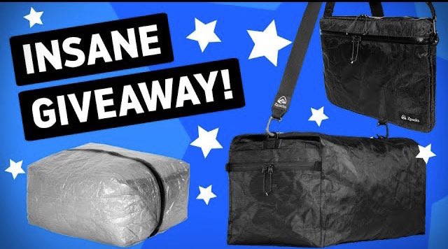 the_trailhunter's tweet photo. Papa’s got a brand new bag, wait, and a wallet, and an INSANE giveaway! Check out my exclusive review of the new Zpacks Co-Conspirator and Tri-fold DCF wallet, PLUS, insane giveaway of £245 of Zpacks gear to say thank you for watching!!! Don’t miss out! https://t.co/O4dO9VokPt https://t.co/r7YE7SV96T