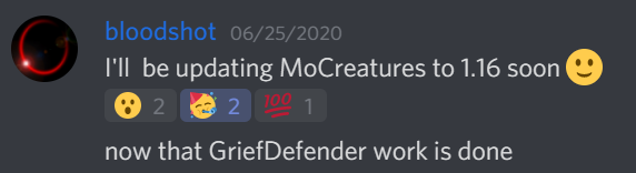 mo_creatures's tweet photo. Mo Creatures- 
website &amp; forum https://t.co/AW7prI0MSY 
discord- daily link refreshed at https://t.co/KXe1jQ7Gg6 in the shout box 
multiplayer server https://t.co/VZW4eIZOad 
wiki https://t.co/2kSoItvEy5 
facebook https://t.co/YwoV4LAPaw 
instagram https://t.co/YCX2QAAB4B https://t.co/1OVW676WhZ