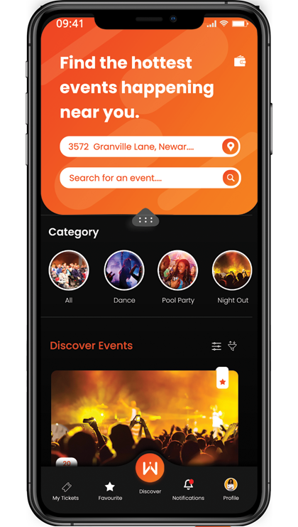 Find the hottest parties near you, pretty easy right? #WeltpApp