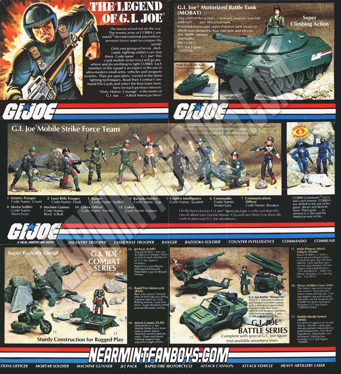 gi joe 1982 catalog