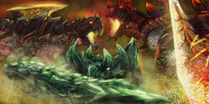 Mhwのtwitterイラスト検索結果 古い順