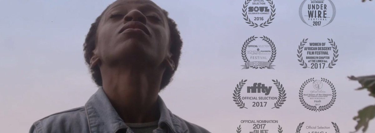 Hush (2016) written and produced by  @candyonyeama A British Nigerian family, fragmented by their personal struggles tries to come to terms with their youngest daughters mutism. https://bit.ly/31snXYf 