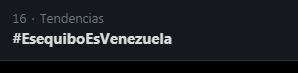 AntroCanal's tweet photo. Lastimosamente no hemos logrado ser tendencia, aun con el esfuerzo de muchos de Uds. quienes han apoyado a Venezuela. Los "influencers" solo se ocupan de asuntos que les genere beneficios o de temas de farándula. No desfallezcamos, sigamos el Camino al este! #EsequiboEsVenezuela https://t.co/EFt3cG2KuI