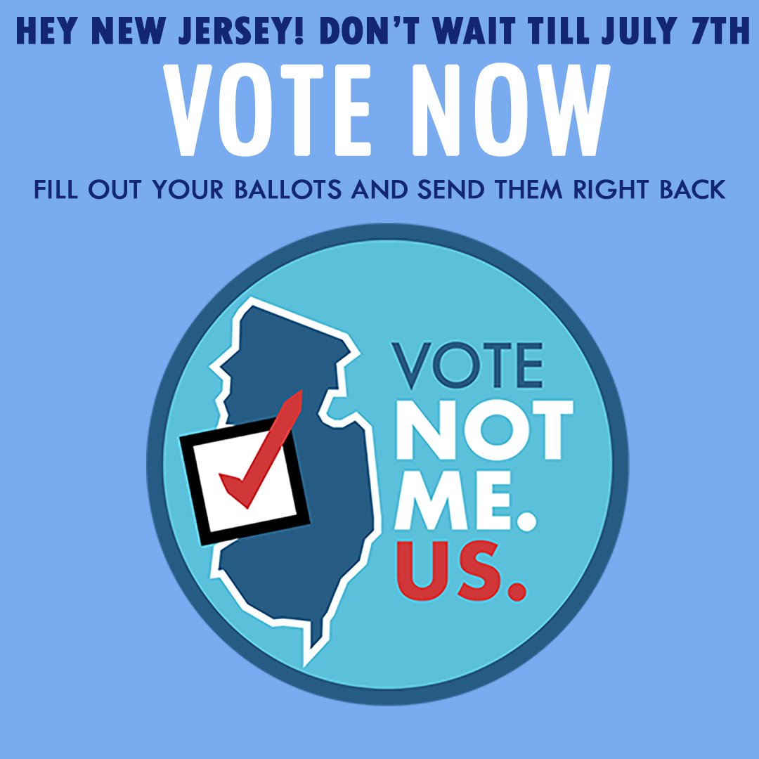 HammForSenate's tweet photo. HEY #NJ DON'T WAIT TO VOTE! BALLOTS ARE IN THE MAIL! AS SOON AS YOU GET YOURS FILL IT OUT & MAIL IT RIGHT BACK!
โ๏ธ@berniesanders FOR PRESIDENT
โ๏ธLAWRENCE HAMM FOR SENATE
โ๏ธALL NOT ME. US. CANDIDATES
โ๏ธ@ZSpezakis โ๏ธ@Oseguera2020 โ๏ธ@RussForUs2020
#bernie #Bernie2020 https://t.co/tgRH2L9nyL