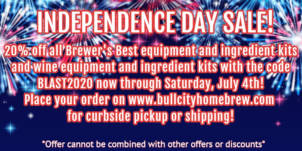 BullCityBrew's tweet photo. Independence Day Sale! - https://t.co/I4ooHTC1xn https://t.co/PT7CULEwS0