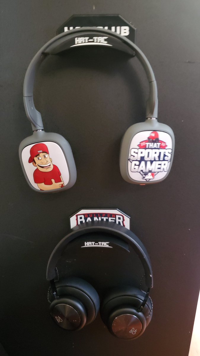 ThatSportsGamer's tweet photo. Reminder, @HatTacOfficial aren't just for hats, they are great for headphones too.

Here are some awful pictures of mine holding up my headphones.

Use promo code "MERICA" to save 25% at https://t.co/l1kCDXx0aT, right now! https://t.co/0Vs4ZxNZXP