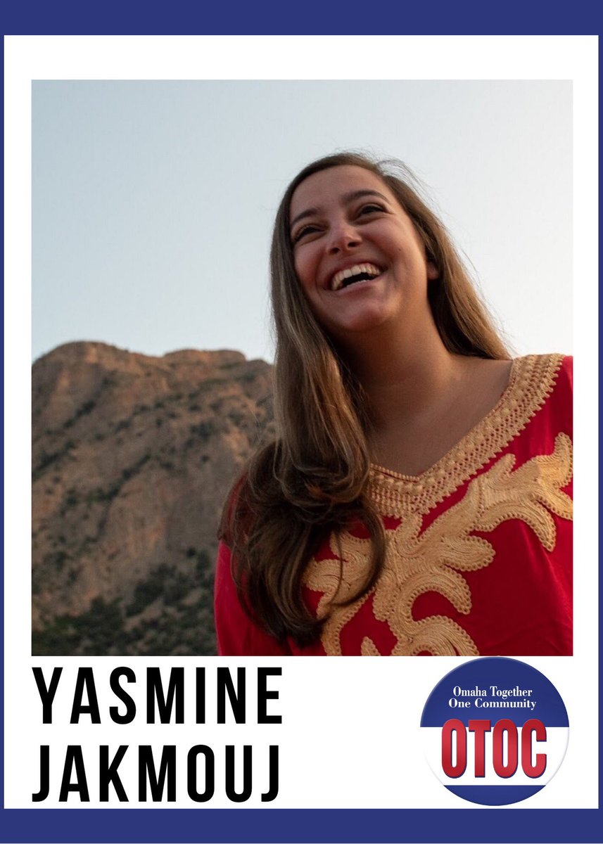 OTOC_IAF's tweet photo. This is one of our OTOC Summer Interns, Yasmine Jakmouj, who is a rising senior at Creighton studying Cultural Anthropology and Spanish &amp; Hispanic Studies. We asked her what she’s looking forward to this summer and here’s what she said (1/2) https://t.co/aaujmOqvPU