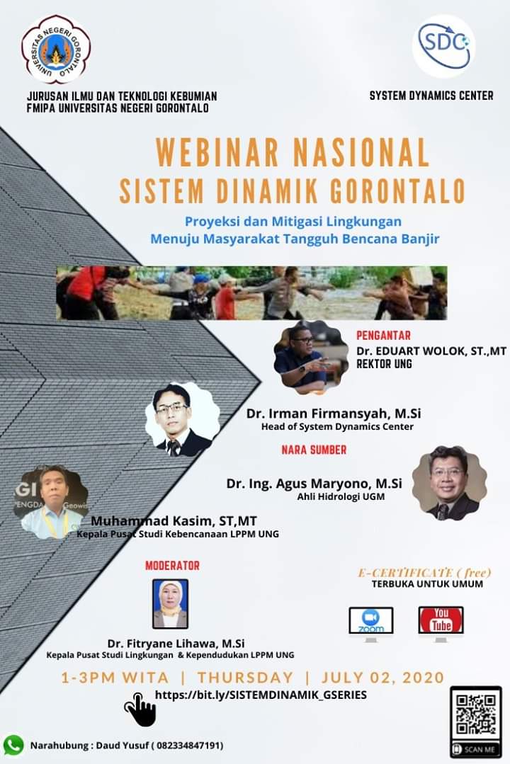 irmanf's tweet image. Flood Modeling and Mitigation as Strengthening Resilient Communities
#SystemDynamics #SystemsThinking #SimulationModel #UNG #UniversitasNegeriJakarta #SistemDinamik #SistemDinamikIndonesia