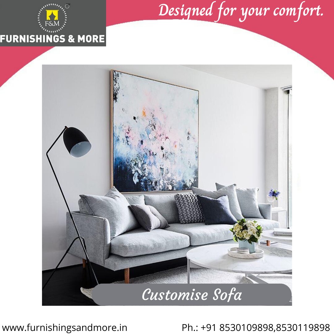 FurnishingsM's tweet photo. Premium sofas, customized for you. Premium quality, great colors, fabulous designs. 

📞 : +91 8530109898, 8530119898 
🌐 : https://t.co/2OoYCkSZBY
📧 : furnishingsnmore@gmail.com

#furnishingandmore #furnishinghome #curtains #homecurtains #newlook #customizedhome #crazylook https://t.co/MqPfDvp4tl