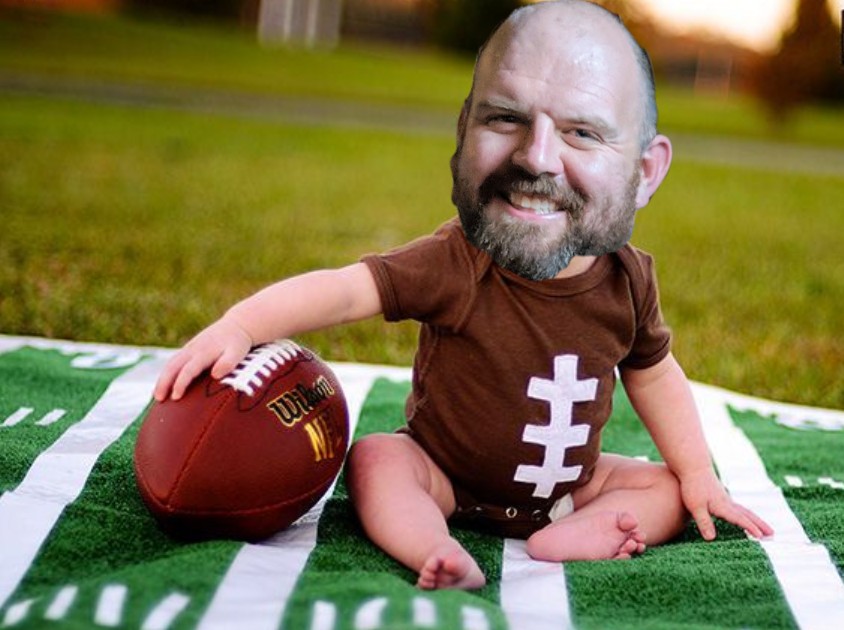 tsuejohnson's tweet photo. Happy Birthday to my favorite principal! He hasn't aged a day since he was a wee lad! I hope you enjoyed your day, @PrincipalSeaney! #rowvastrong https://t.co/FIj3UxhSUj