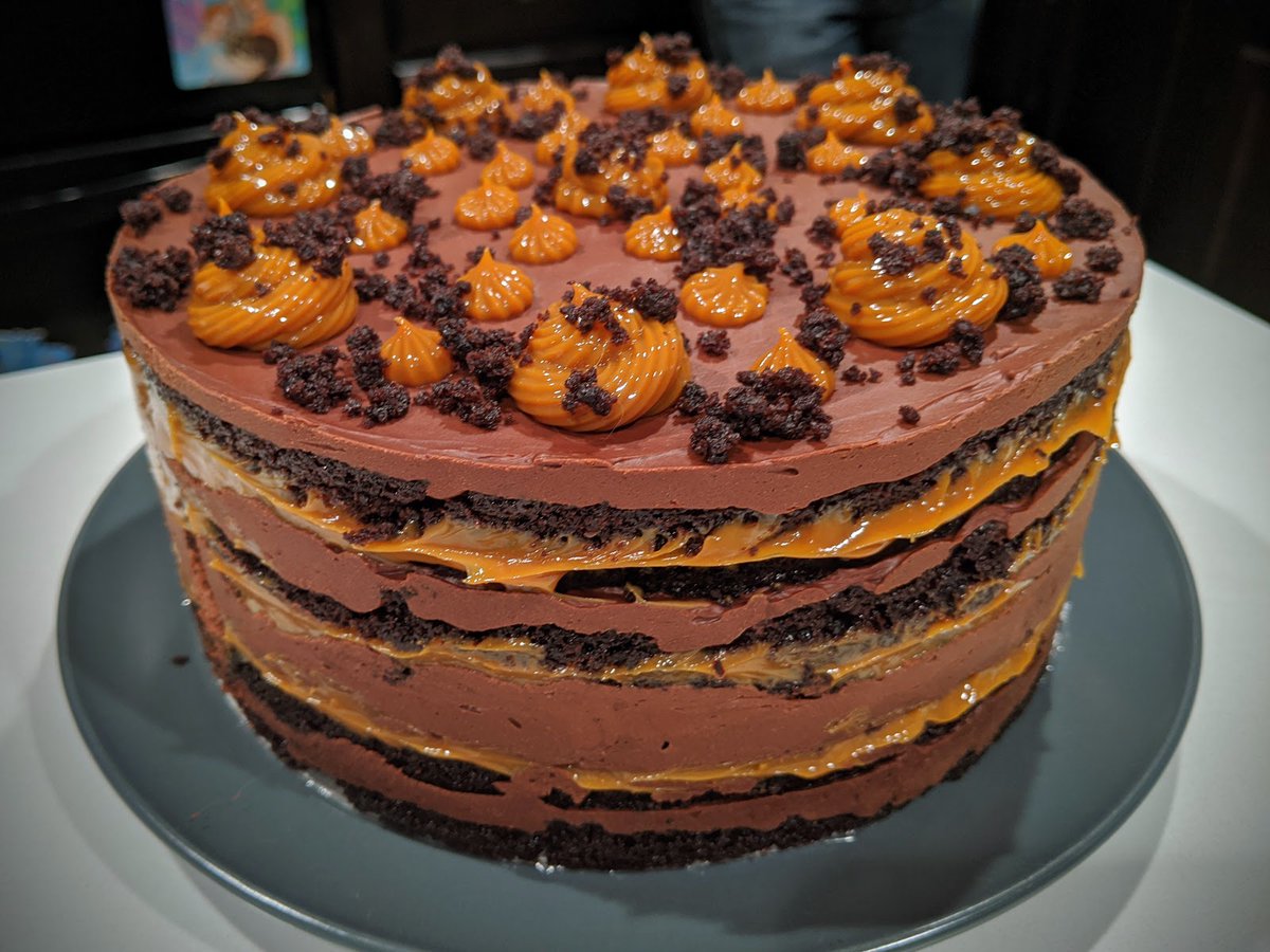 Ok but seriously guys this cake my wife made....