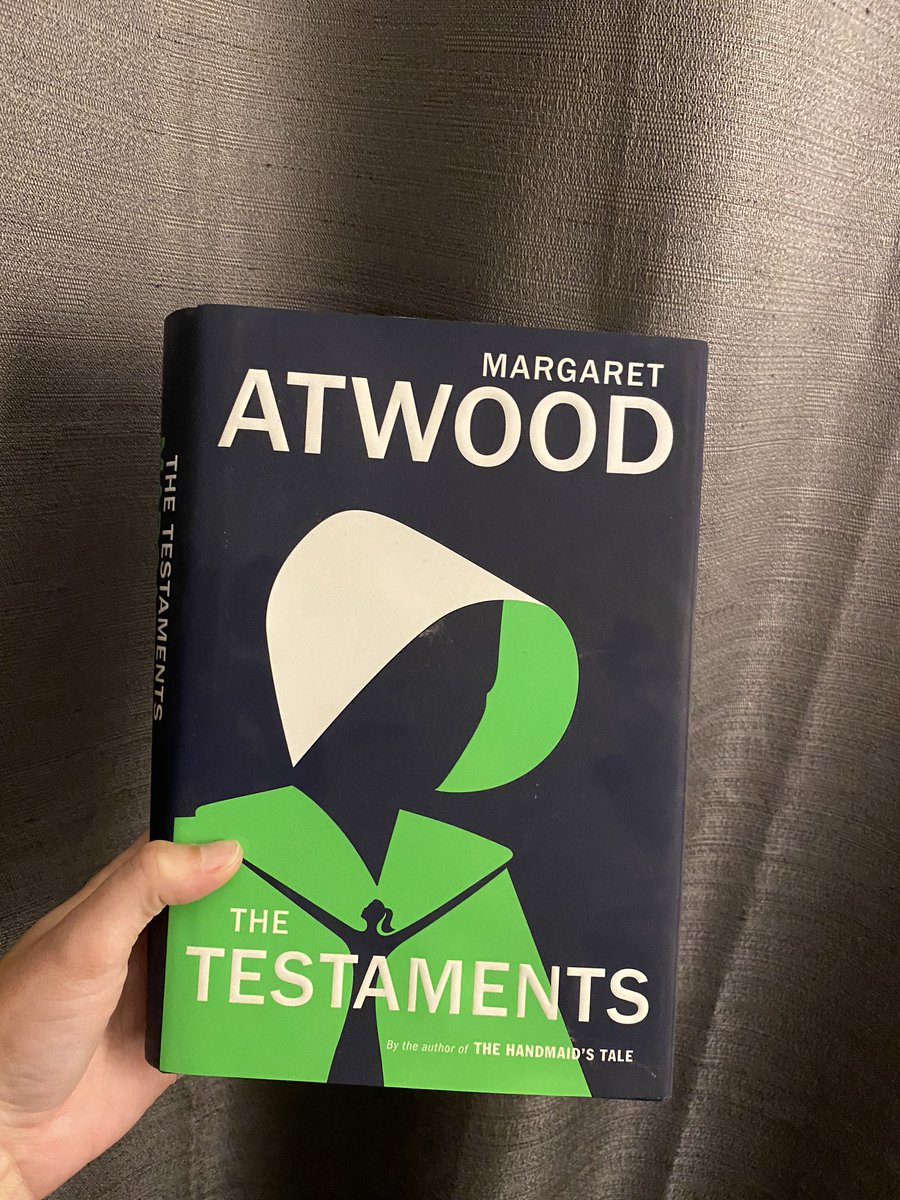 Haven’t added to this thread in a long ass time but I just finished Margaret Atwood’s The Testaments and WOW! Stayed up past my bed time to finish it.  Great follow up to The Handmaid’s Tale! Read ‘em!