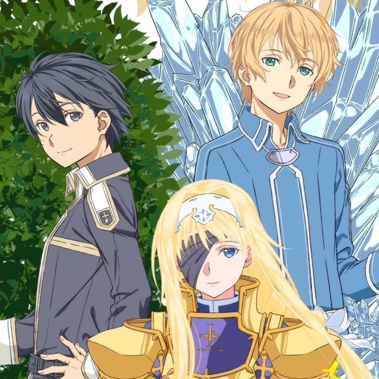 It's why the entire marketing of Alicization revolves mainly on the Rulid Trio, because the story isn't about the Underworld, nor about the RATH staffs and the girls, it's about them and their actions that made their story worth to be told.