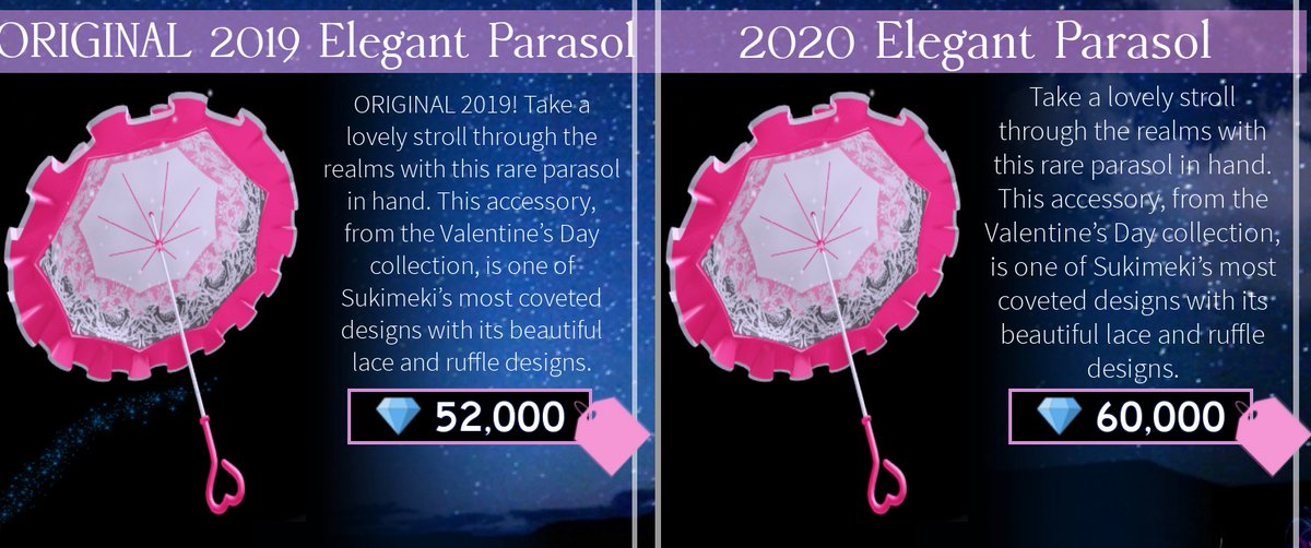 Parasol Worth Royale High 2022