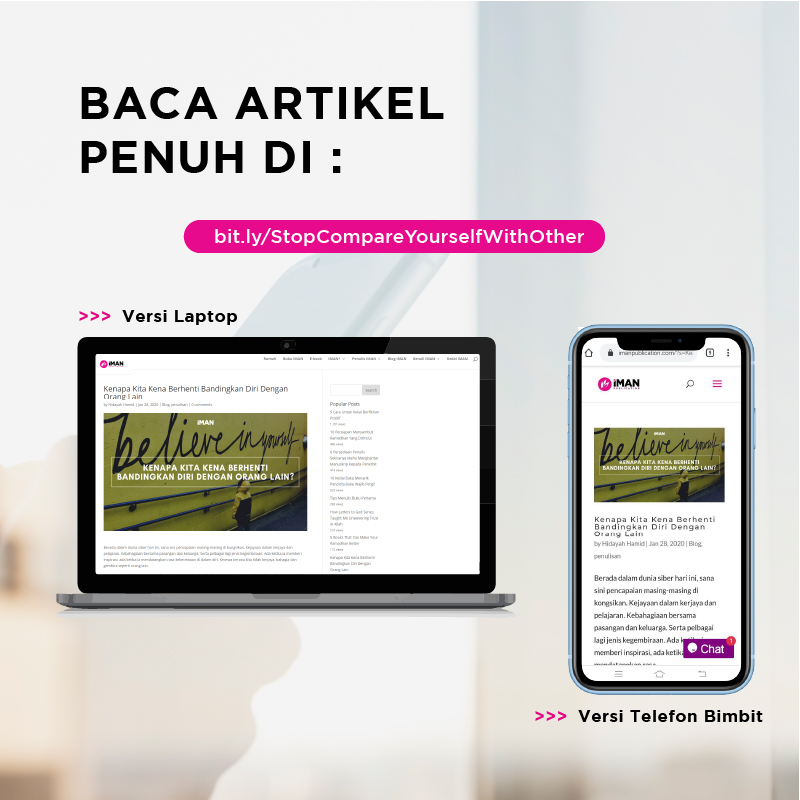 Baca artikel penuh di sini >>  https://imanpublication.com/kenapa-kita-kena-berhenti-bandingkan-diri-dengan-orang-lain/