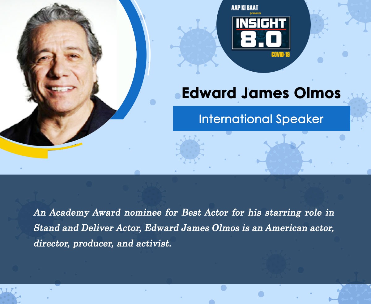 DDAapKiBaat's tweet photo. Mr. @edwardjolmos will be one of the International Speakers in the Webinar INSIGHT 8.0. He is one of the most prominent hyphenates in the Latino entertainment community.
Register for this webinar via https://t.co/fFet3nUu91
or Scan QR Code.
@NSDCINDIA @MSDESkillIndia
#INSIGHT8 https://t.co/t8gO0uhsoP