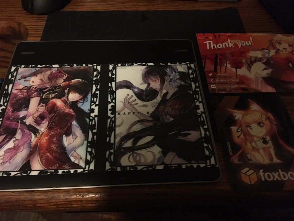 xInspire927's tweet photo. @foxboxio Can’t get enough of your quality prints. Got myself another CTH-480 for travel as my main one stays home and finally received my next cover! I can’t wait to get another one when I get another tablet. Here’s my applied product next to my previous product I bought. https://t.co/xUmKUtZBB2