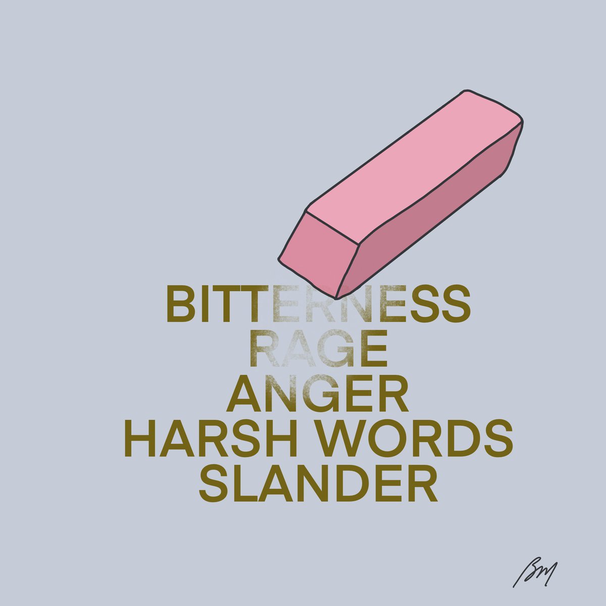 bfcbob's tweet image. “Get rid of all bitterness, rage, anger, harsh words, and slander, as well as all types of evil behavior. Instead, be kind to each other, tenderhearted, forgiving one another, just as God through Christ has forgiven you.”
Ephesians 4:31-32