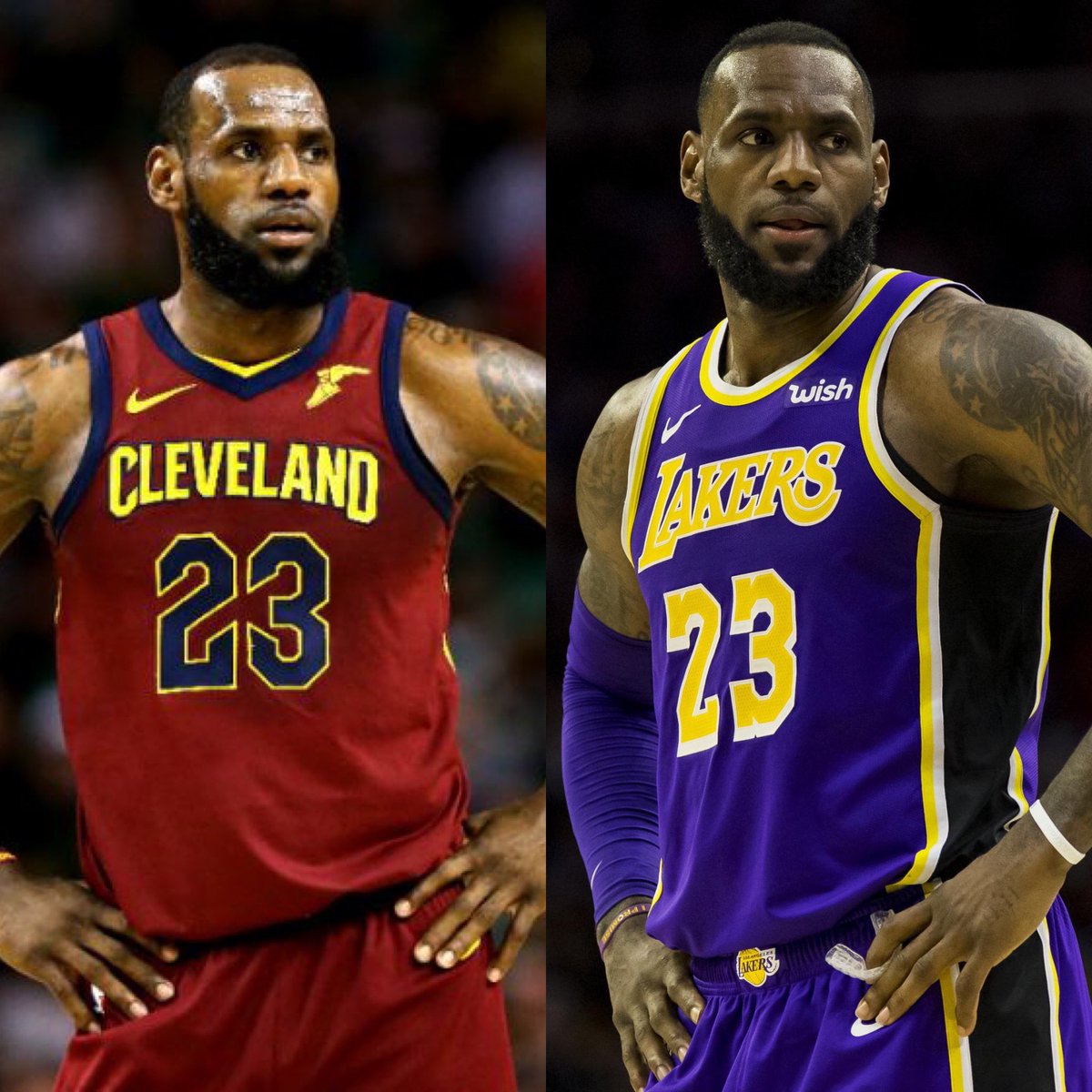 The amount of shared history between the Cavs and Lakers is crazy. No wonder they’ve combined for 17 NBA titles.