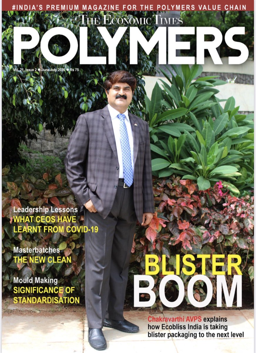 ChakrvarthiAVPS's tweet photo. Latest edition #ETPOLYMERS @et_polymers @EconomicTimes magazine @timesofindia group. @Niranjan0_0 #plasticsinpackaging #packaging #plastics #sustainablepackaging #packagingandlabeling #packaging #packagingworld @PackEuropeTim @PackagingEurope @SPCspotlight @HowLifeUnfolds https://t.co/s1ePtXHaBx