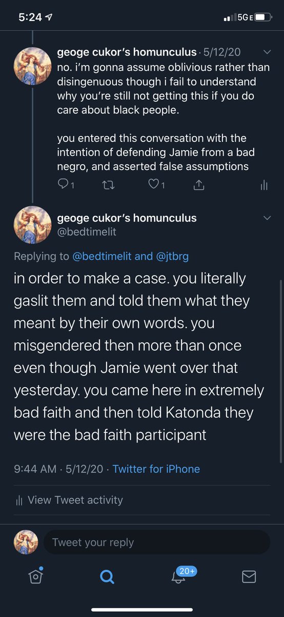 how i called in Jamie. not sure if i have the DMs anymore but trust me i’ll check. the first screen is a nonblack dogpiler who Jamie actually told to back off after the call in.