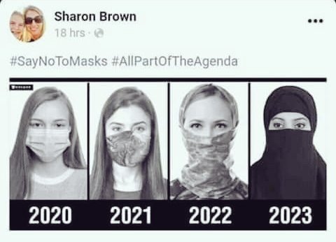 Wajahatameen's tweet photo. 2023 is the most awaited year for us, whatever you think.
WE DON'T CARE
#SayYesToMasks. https://t.co/awk6JvWvIE