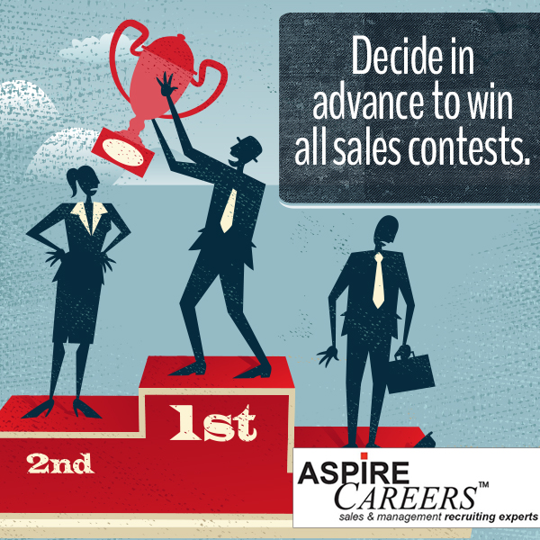 Management - Sales Contests are a great way to motivate the whole team.  Sales Reps - decide in advance to win all sales contests! 🤙💪🌟 

#buildingteams #aspirecareers #recruiting #hiring #interview