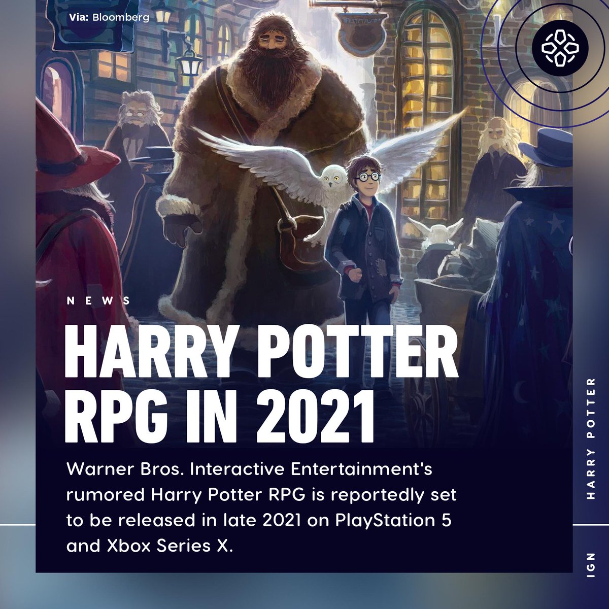 IGN's tweet photo. The long-rumored Harry Potter RPG is reportedly being developed by Avalanche Software, best known for its work on the Disney Infinity series. 

https://t.co/LfViKWHvlv https://t.co/vNF9dVuz2t