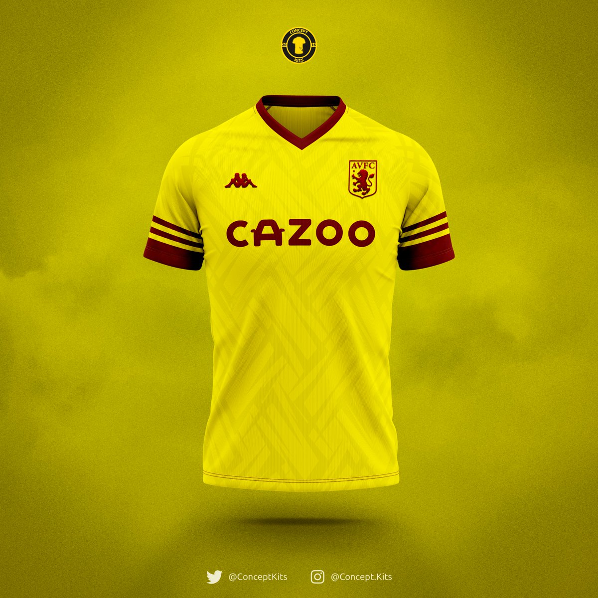 aston villa yellow kit