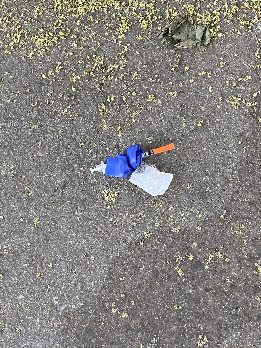 travisobrn's tweet photo. @kristynwongtam @cityoftoronto I was just walking in the path of Moss Park and saw a needle and tons of garbage. When will Moss Park be cleaned up? We have e families and pets that like to play there. The park is no longer safe!!!! #cleanupmosspark https://t.co/z190Xs1GsZ