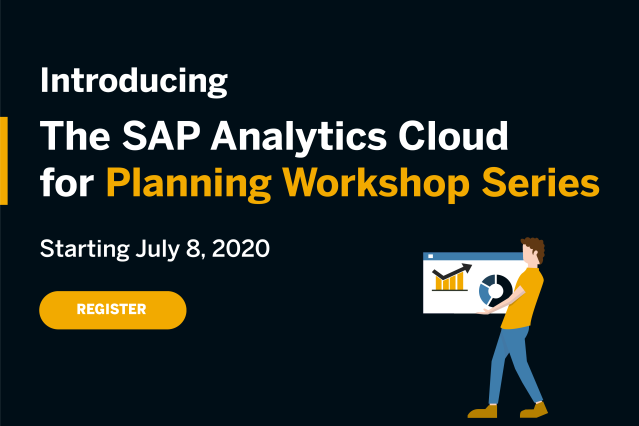 horselong's tweet photo. We are excited to introduce the third iteration of the SAP Analytics Cloud for planning workshop series, launching on July 8th. Get a free product trial and a step-by-step tutorial led by product experts. Register now: https://t.co/VJewksElmy https://t.co/kyqiwcM8dF