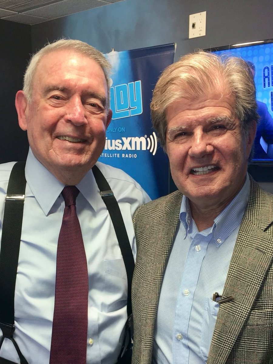 basilhero's tweet image. Big thanks to #DanRather for interviewing me on his #Sirius Radio show. He's still going strong at 87.