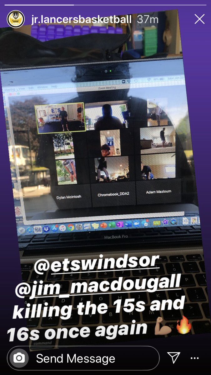 ETS in the morning, buckets with Thomas  Kennedy in the afternoon 🏀💪🏽🔥 #WinCity