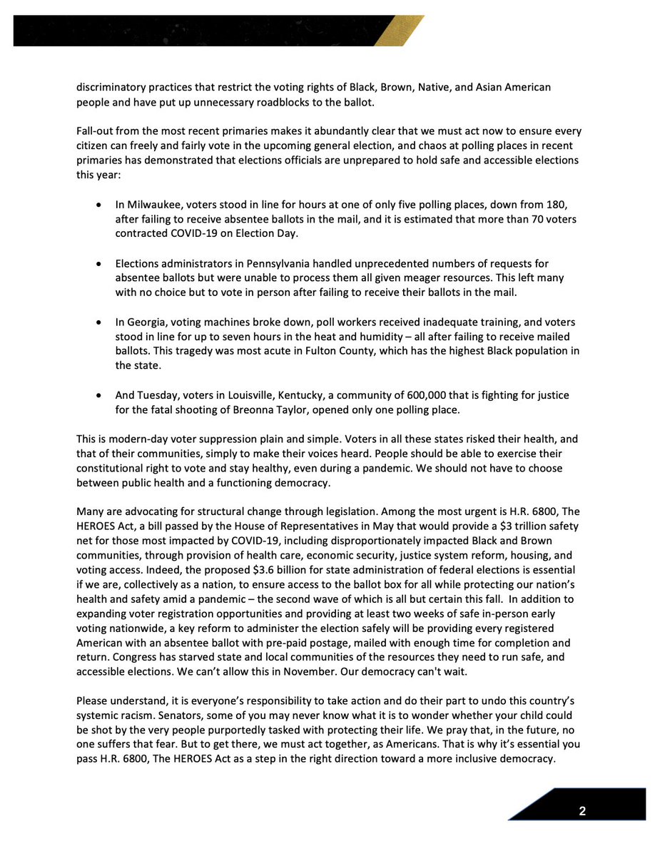 Screenshot of page 2 of our And Still I Vote campaign's letter. The full text is available through the link in the original tweet.