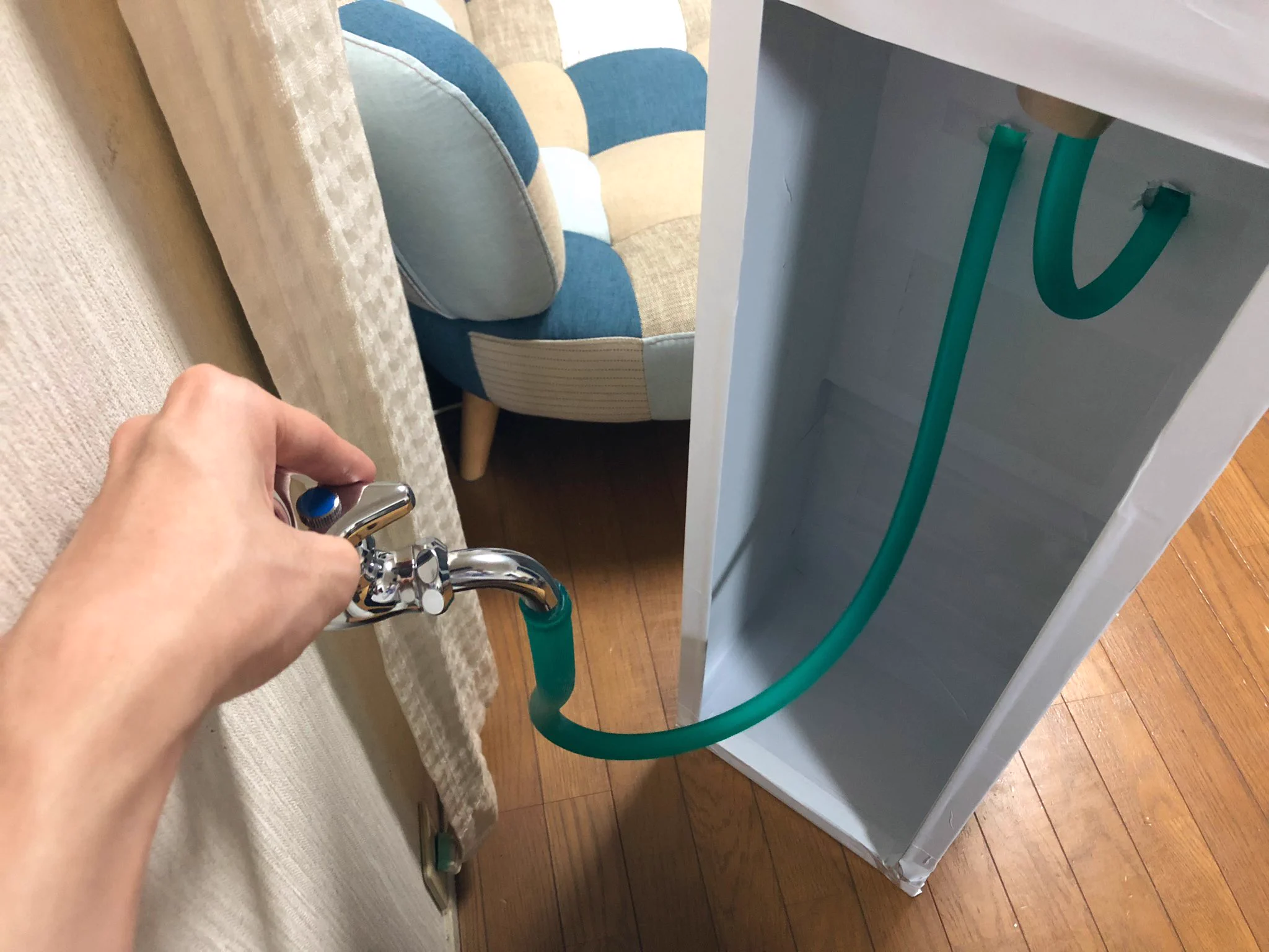 水の出が良すぎちゃうｗｗ家の生活水準が上がったように錯覚できる「空箱」を作りました。