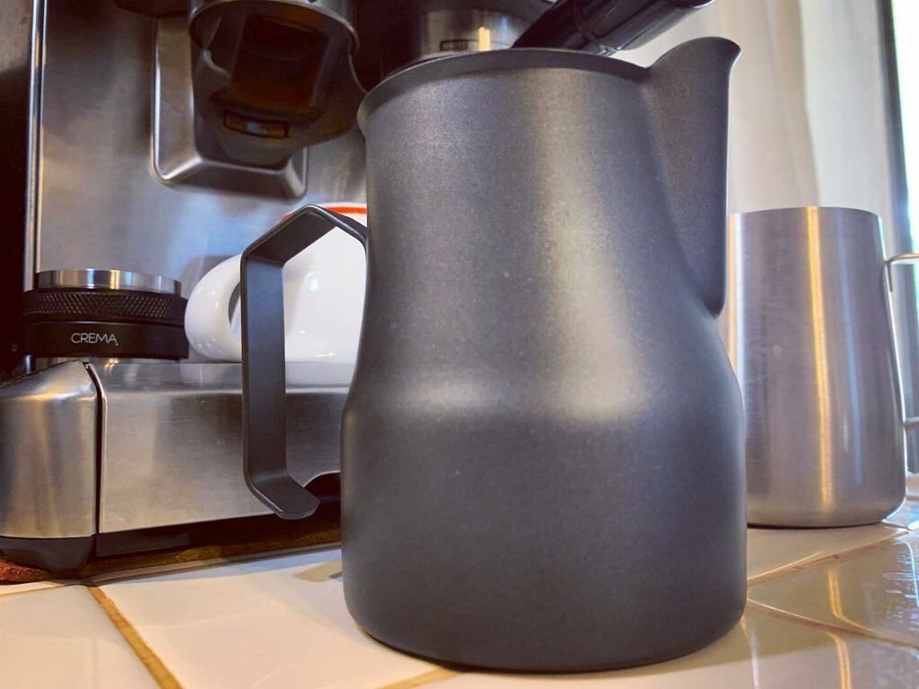 Long awaited #milkpitcher finally arrived today #happymonday Bring #frothing to the next level 🤪

Thanks @eosme for ANOTHER influence. 😜