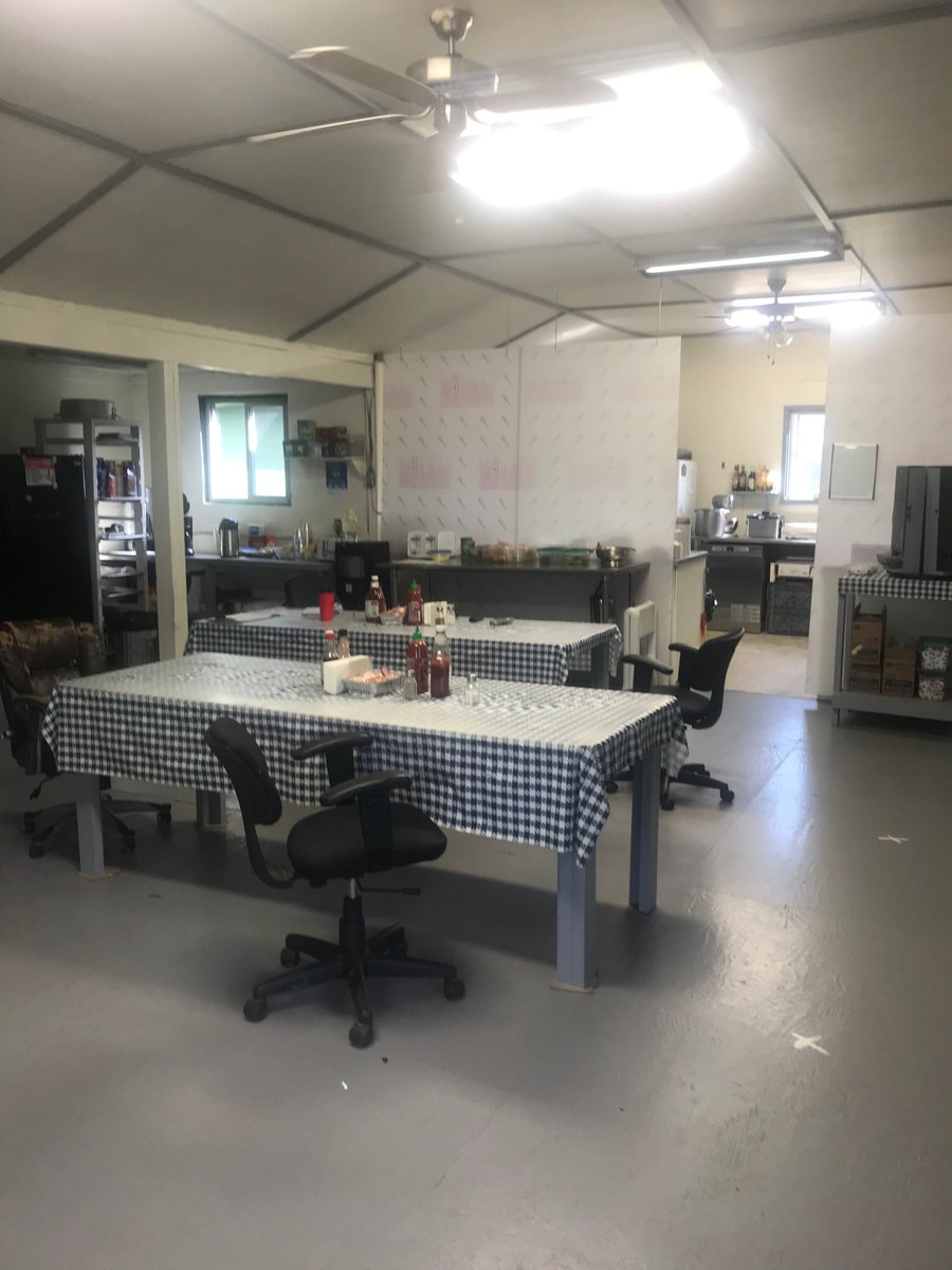 FirstMining's tweet photo. We are participating in the #MiningFeedsBC Challenge, and encourage you all to do the same. We've donated to Food Banks BC and here is a snapshot from the lunch room at our #Springpole project. To contribute: https://t.co/dIQL0ArjLf #ExplorationFeedsBC https://t.co/6oh1uHXg9J