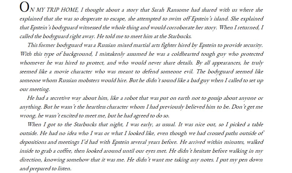 Bradley Edwards, the lawyer for countless Epstein victims, has an entire chapter dedicated to Igor in his book, Relentless Pursuit. I'll go through a bit of these jaw dropping stories he talks about here.