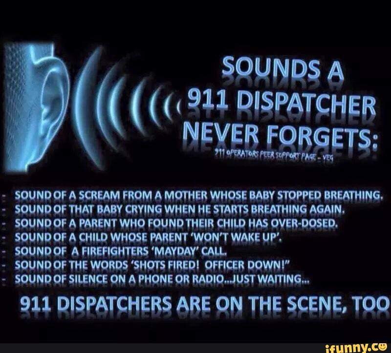 Humanize911's tweet image. Sounds we don't forget. We ARE on scene, too.