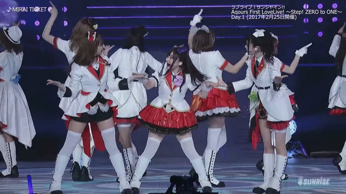 IdolHourPod's tweet photo. Mirai Ticket from Aqours' first live has been released on the official Love live YouTube page!

#lovelive #ラブライブ  #Aqours5周年 #ラブライブ10周年 

https://t.co/w9zp7bAm8w https://t.co/7Rqd6VYfZT
