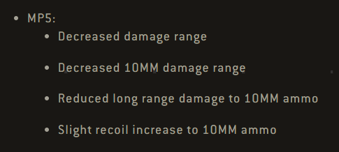 CODFandom's tweet photo. 🚨 BREAKING 🚨

Patch notes are out and there appears to have been a HUGE MP5 nerf!

Meta change incoming? https://t.co/SVmKOjrmde