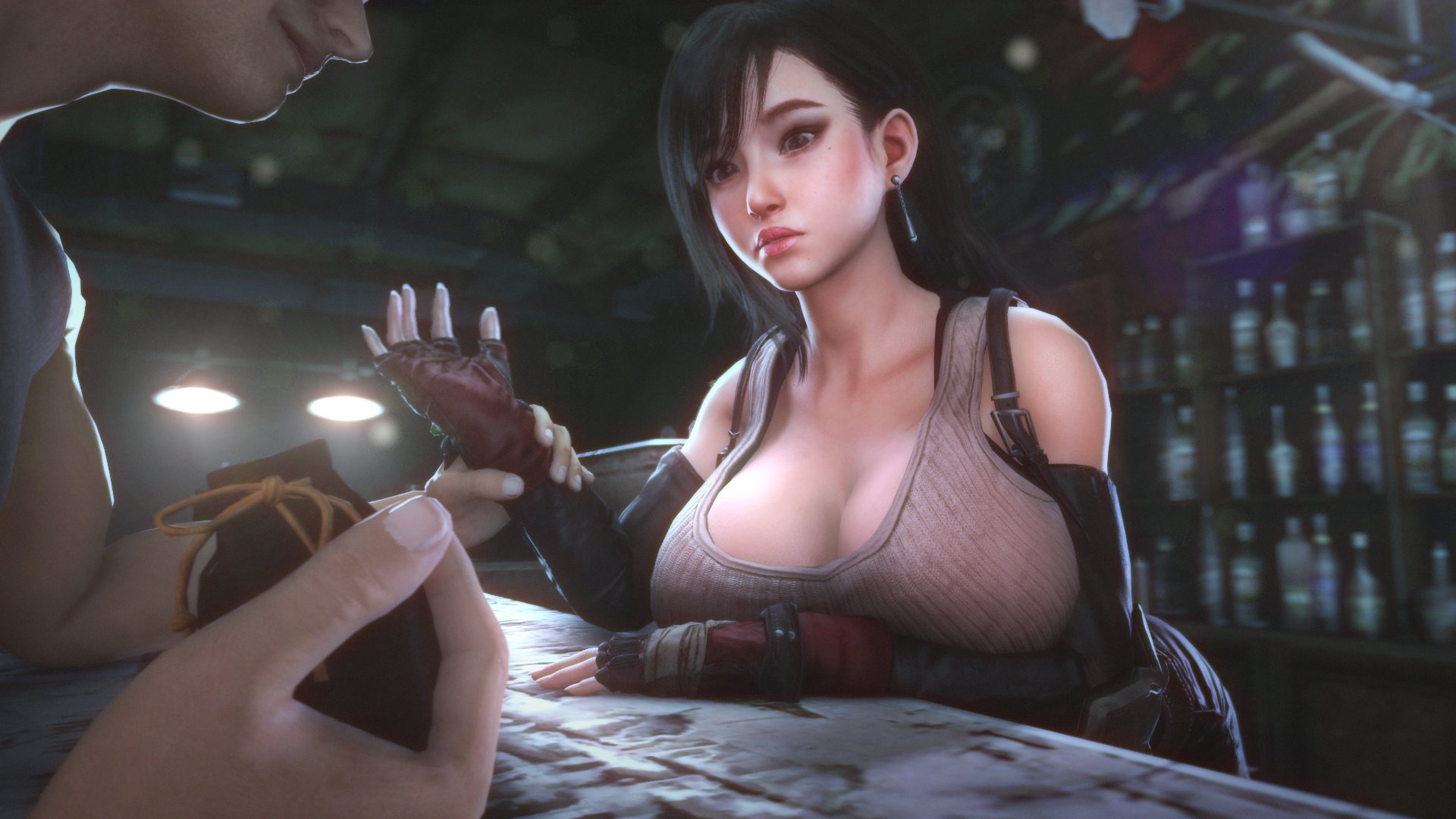 lesdias NSFW Twitterren: "Tifa Tease 🥛.