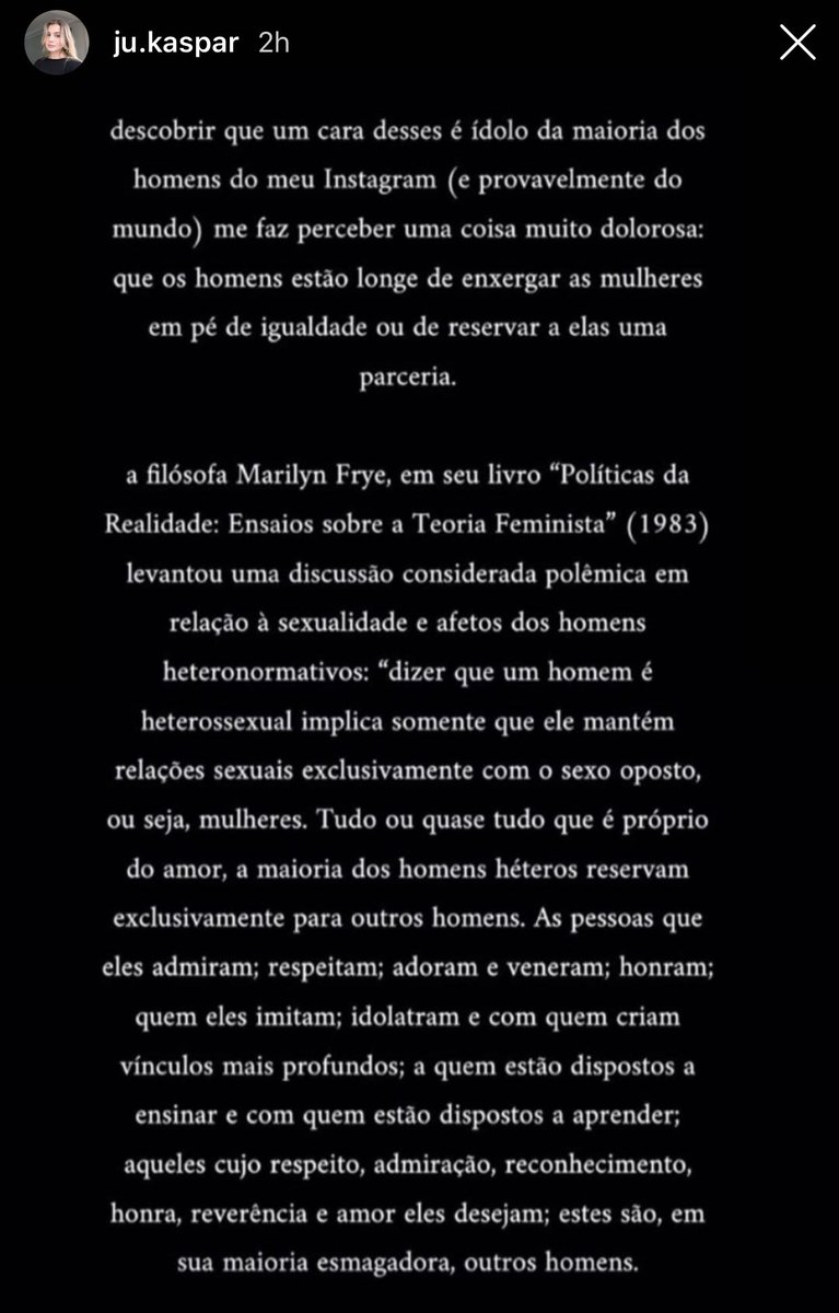 gabiisiq's tweet image. Isso é muito real!!! Fui entrar no Instagram dele e 79 dos meus amigos seguem ele, todos homens!!