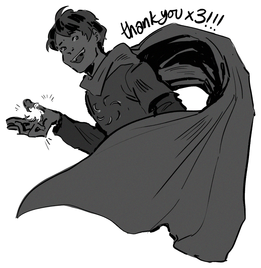 and these are for @lohacse ! first two based off this fic https://t.co/s0GaZZmzIT idk why i put a table between them... anyways this brings the amt of money raised up to about $2500!!! thank you everyone!! ???✊?