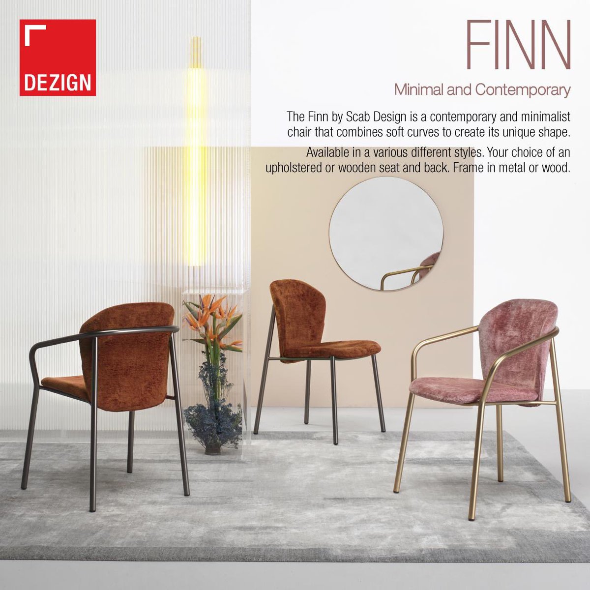 Introducing the Finn by @SCABDESIGN 
 
A contemporary and minimalist chair that combines soft curves to create its unique shape.
 
More details here: bit.ly/2ZeAhZa

#hospitalityfurniture #hospitalitydesign #hotelfurniture #hoteldesign #scabdesign #madeinitaly