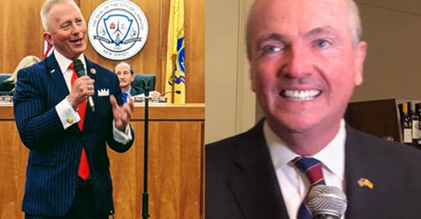 SaveJersey's tweet photo. “Disgusted” @CongressmanJVD goes after @GovMurphy: “This is no longer about safety.” https://t.co/hJ1PTDdV2g https://t.co/WxbcK2Y8pC