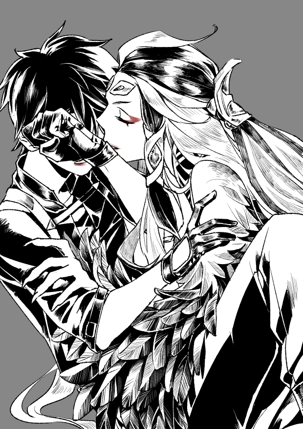 朕ぐだ♂(始ぐだ♂)は最高だなっていう気持ちが溢れたが時間がないので再掲で騒ぐこととする
また描きたい～～けど皇帝コスト高くて 