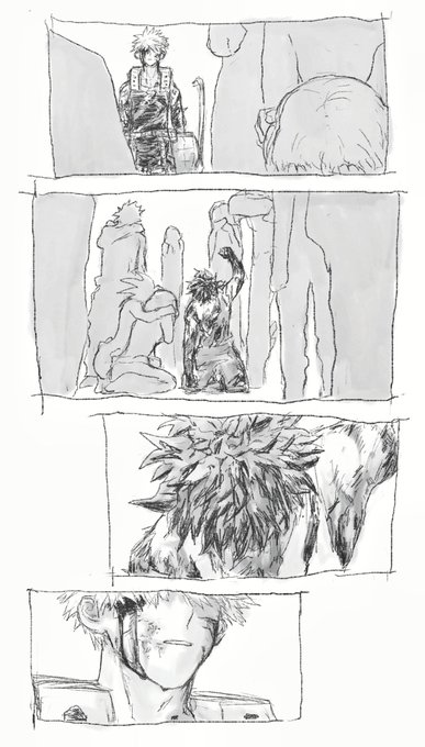 #勝デク 
痛み 
