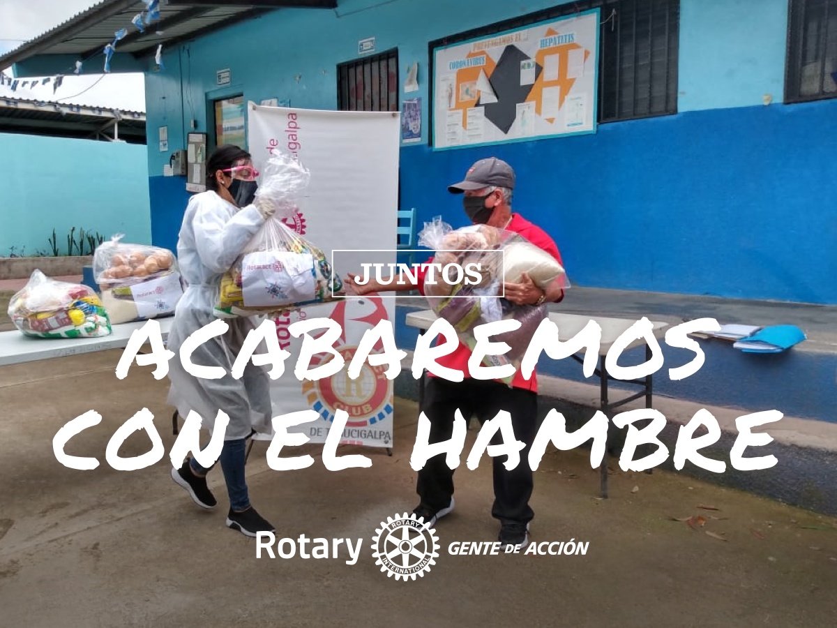 RotaractdeTegus's tweet photo. #RotaryInternational #Gentedeacción #AcabaremosconelHambre #Distrito4250 #Rotaract #DeTegus https://t.co/5KFXNRoqB1