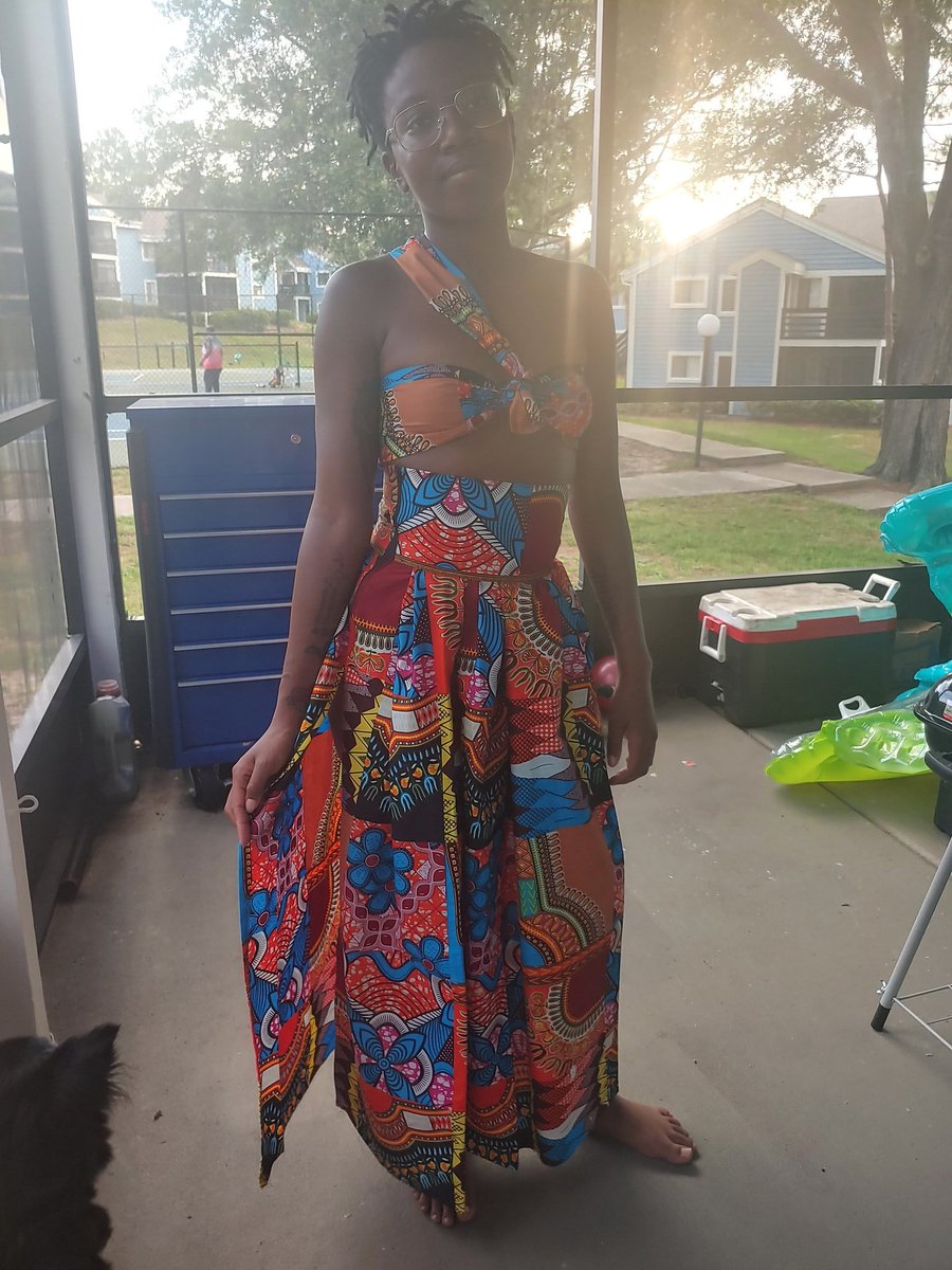 naymack206's tweet photo. My cute outfit I made for myself #sewing #clothes https://t.co/8QMgdWPsTP